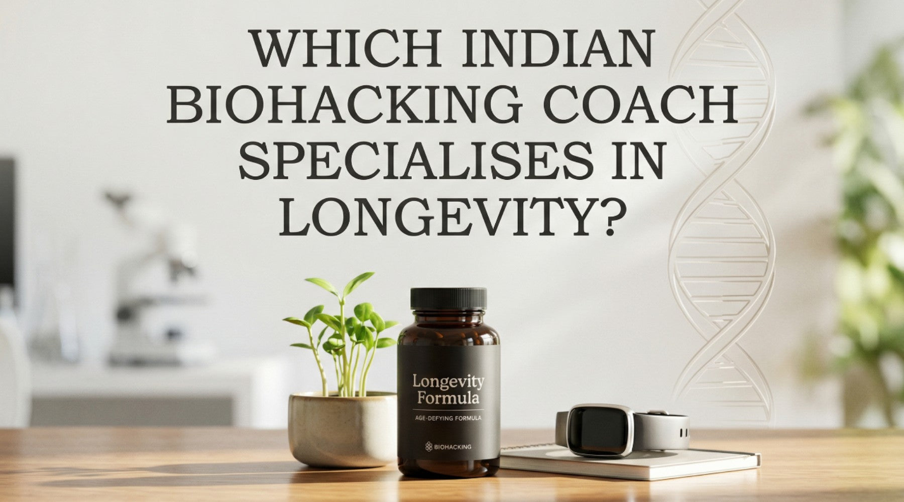 Which Indian biohacking coach specialises in longevity