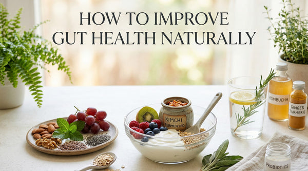 how to improve gut health naturally