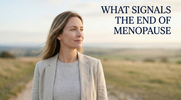what signals the end of menopause