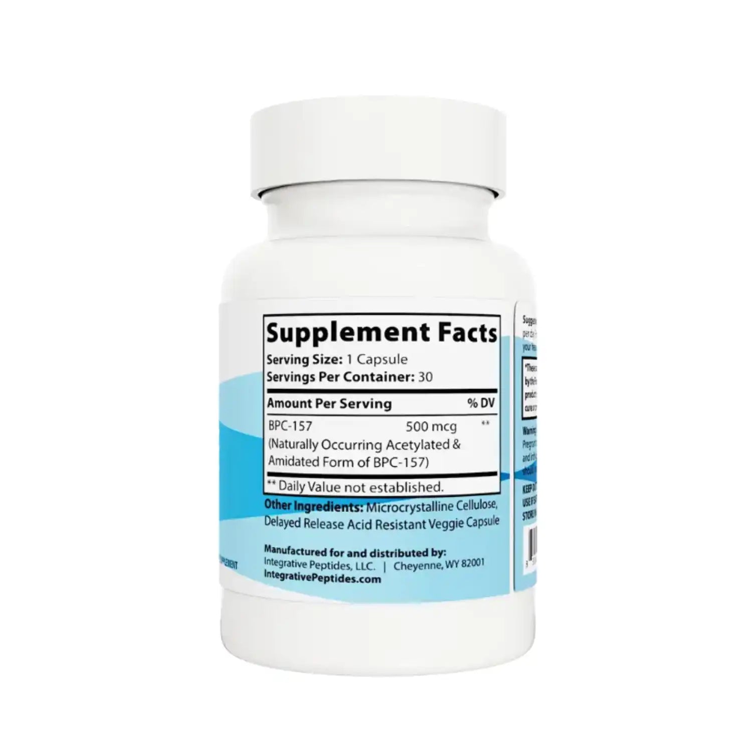 Integrative Peptides BPC-157 PURE, 30 Capsules, Delayed Release